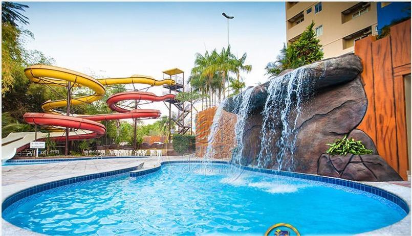 Golden Dolphin Grand Hotel - Flat Caldas Novas Exterior foto